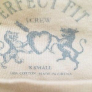 J Crew Perfect Fit Tee XS